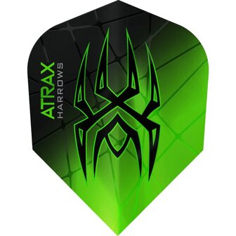 Harrows Atrax Green NO6 - Dart Flights