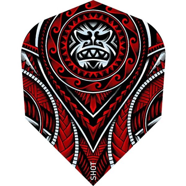 SHOT TRIBAL WEAPON DART FLIGHTS - STD - NO6 - SAVAGE