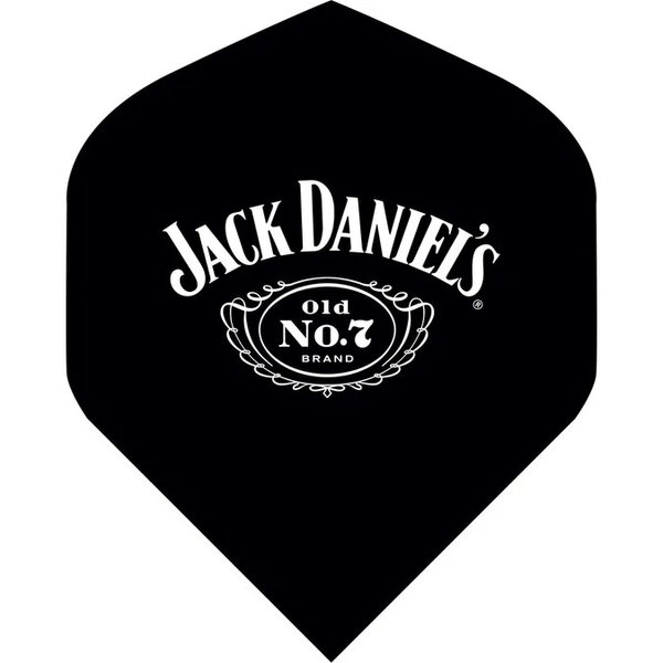 JACK DANIELS JD BRAND DART FLIGHTS - NO2 - STD - Cartouge Logo