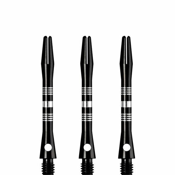 DESIGNA MULTILINE ALUMINIUM SHAFTS - REGROOVED - BLACK - INBETWEEN