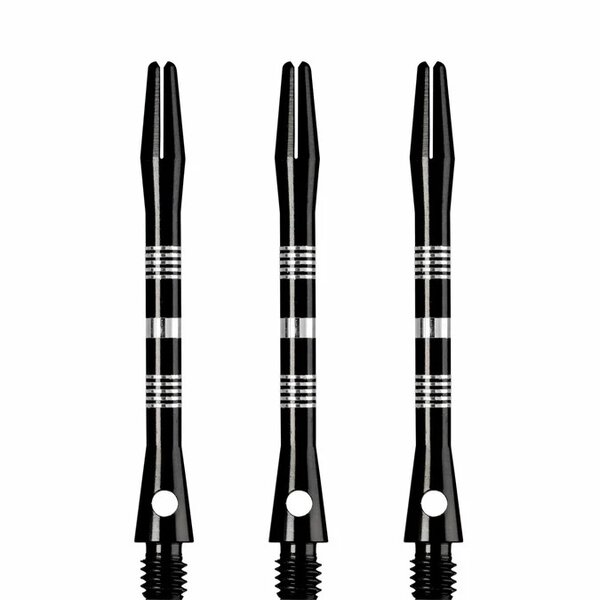 DESIGNA MULTILINE ALUMINIUM SHAFTS - REGROOVED - BLACK - MEDIUM