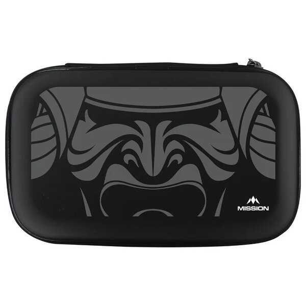 MISSION DARTS EVA DART CASE - HOLDS 2 FULL SETS - SAMURAI - GREY