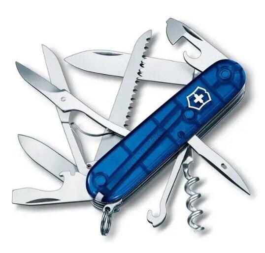 Victorinox | Huntsman | Blue Transparent | 1.3713.T2 | | EDC | Zakmes