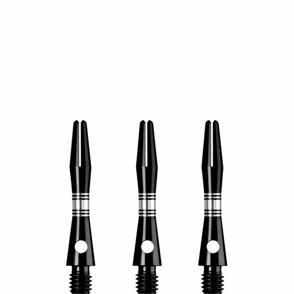 DESIGNA MULTILINE ALUMINIUM SHAFTS - REGROOVED - BLACK - X-SHORT