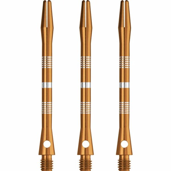DESIGNA MULTILINE ALUMINIUM SHAFTS - REGROOVED - GOLD - LONG