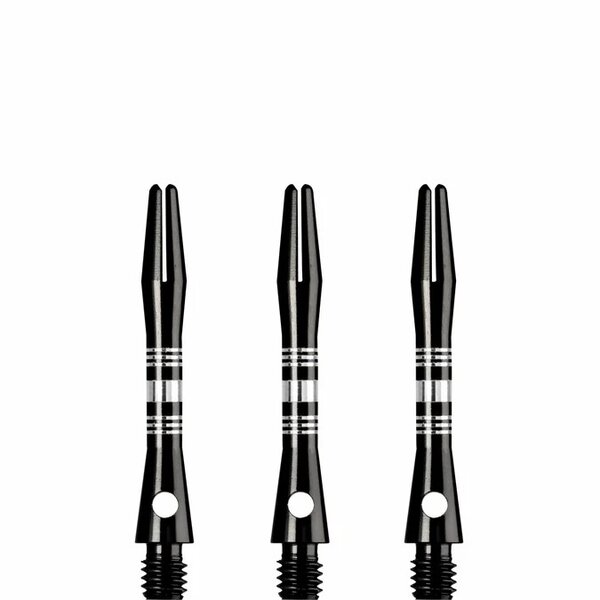 DESIGNA MULTILINE ALUMINIUM SHAFTS - REGROOVED - BLACK - SHORT
