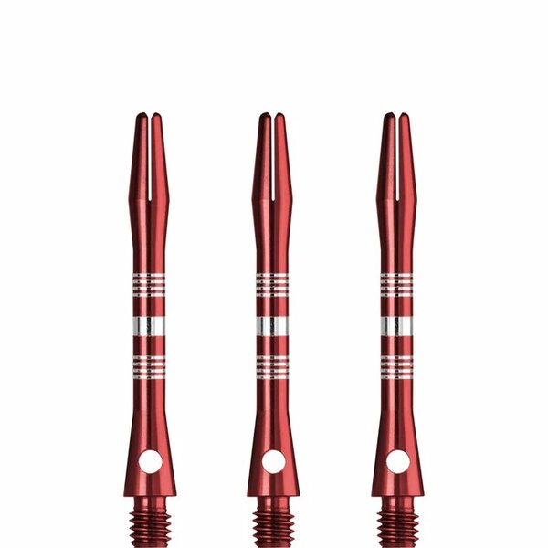 DESIGNA MULTILINE ALUMINIUM SHAFTS - REGROOVED - RED - INBETWEEN