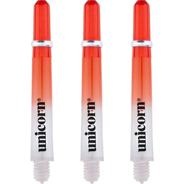 UNICORN GRIPPER 4 | TWO TONE SHAFTS  | POLYCARBONAAT | MET SHAFT RING | MEDIUM - RED