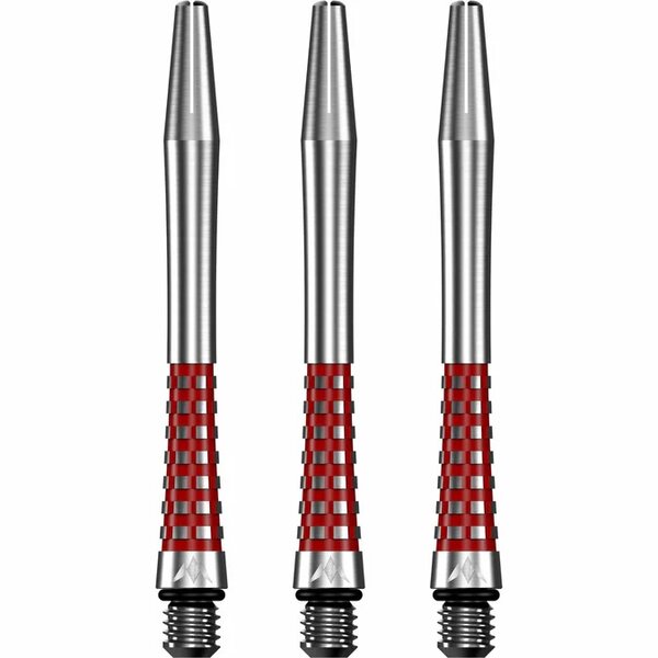 MISSION ATOM13 | ALUMINIUM SHAFTS | NATURAL/RED - MEDIUM