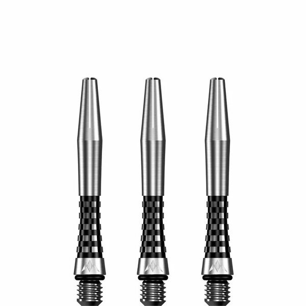 MISSION ATOM13 | ALUMINIUM SHAFTS | NATURAL/BLACK | SHORT - 35 mm