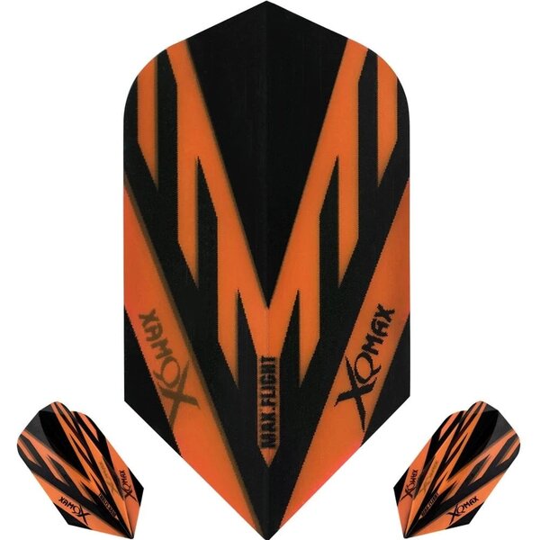 XQMax Dart Flights - Max Flight - 100 - Slim - Orange
