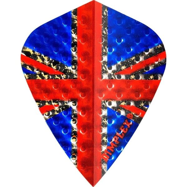 Mission Alliance-X Union Jack Dart Flights - Kite