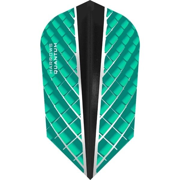Harrows Quantum Dart Flights - Slim Shape - 100 Micron - Jade