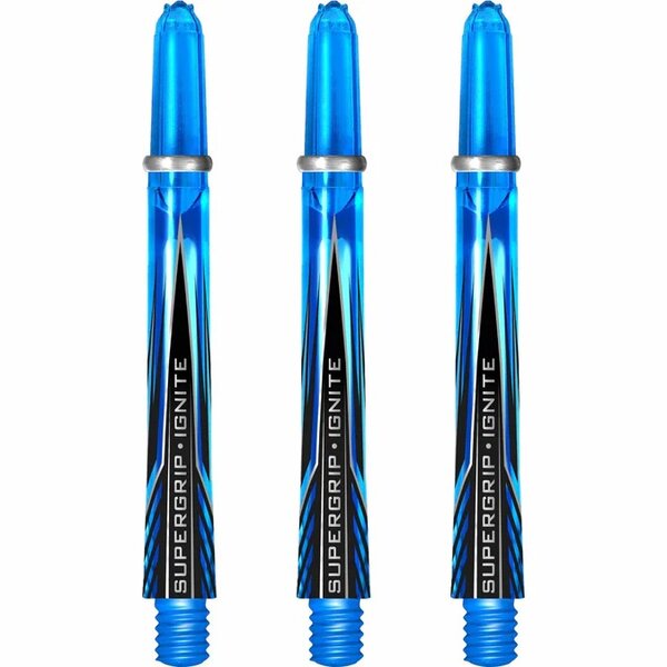  HARROWS SUPERGRIP IGNITE SHAFTS - DART SHAFTS - Blue - Medium