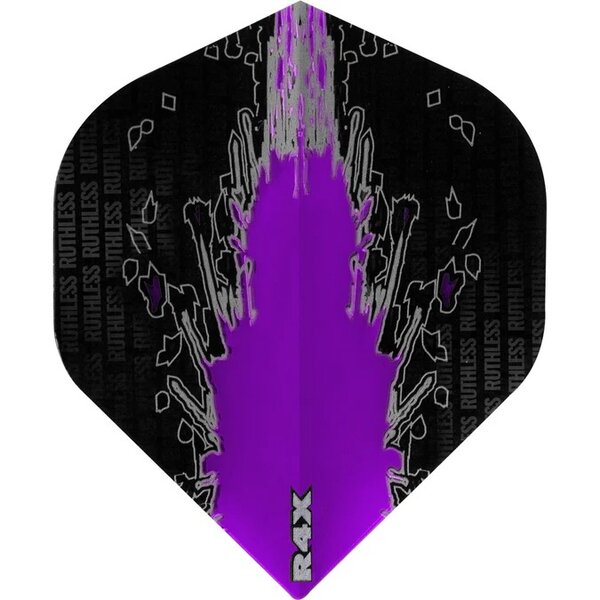 Ruthless - High Impact - Dart Flights - 100 Micron - No2 - Std - Purple