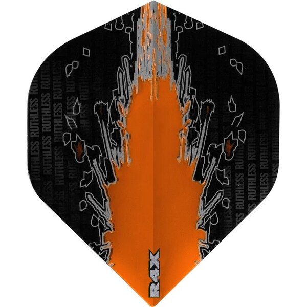 Ruthless - High Impact - Dart Flights - 100 Micron - No2 - Std - Orange