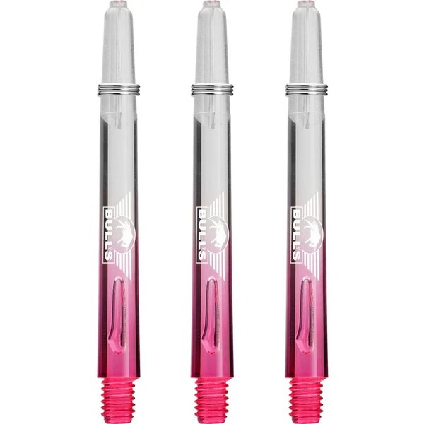 BULLS X-RAY SHAFTS MEDIUM - GRADIENT - RED