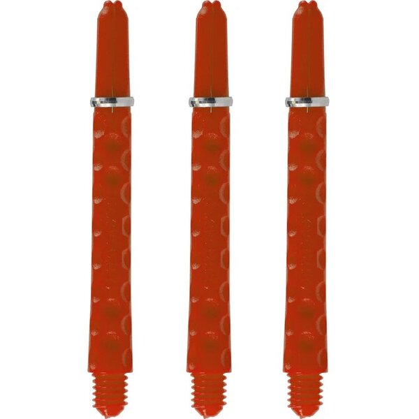 HARROWS DIMPLEX SHAFTS MEDIUM - WITH RINGS - RED