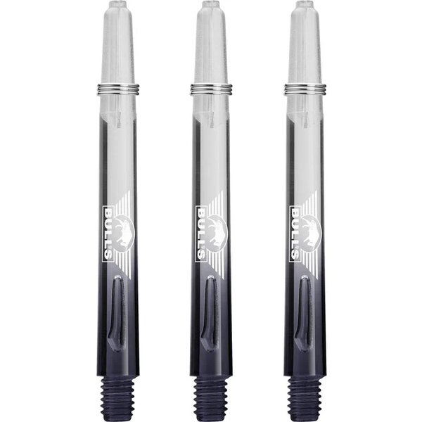 BULLS X-RAY SHAFTS MEDIUM - GRADIENT - BLACK