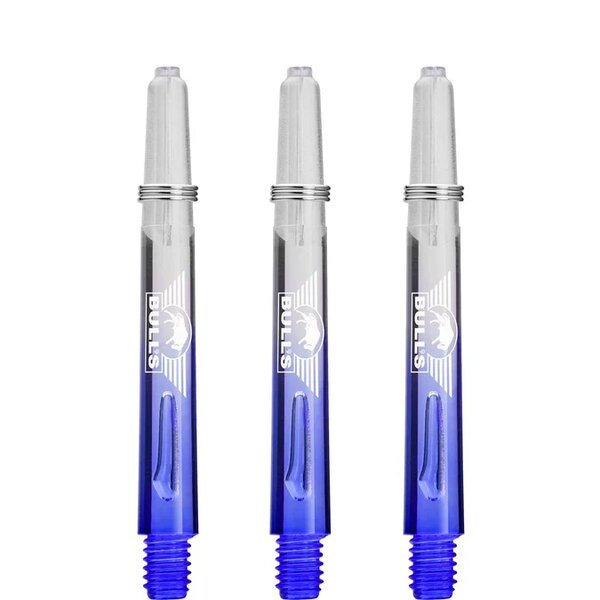 BULLS X-RAY SHAFTS SHORT - GRADIENT - BLUE