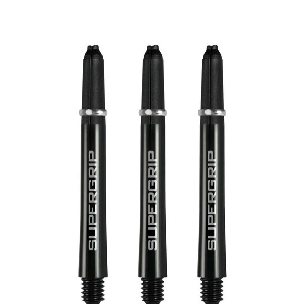 Harrows Supergrip Fusion X Shafts - Dart Shafts - Inbetween - Black/Silver
