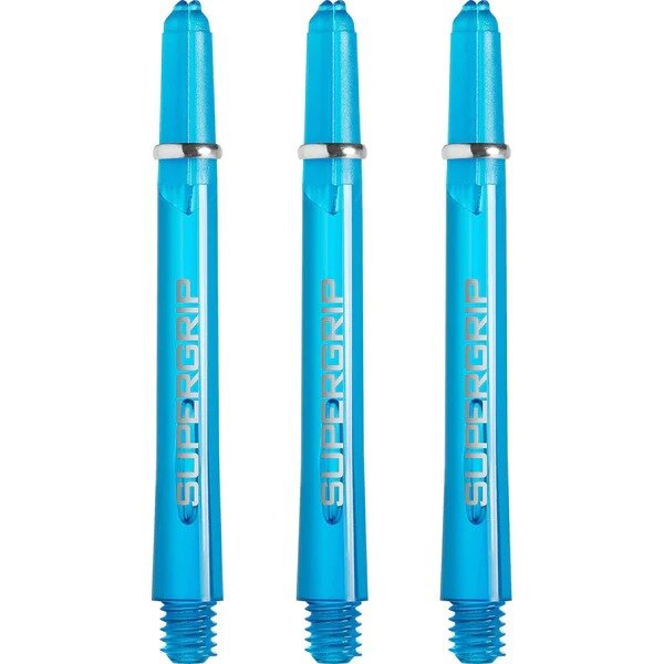 Harrows Supergrip Fusion X Shafts - Dart Shafts - Medium - Light Blue