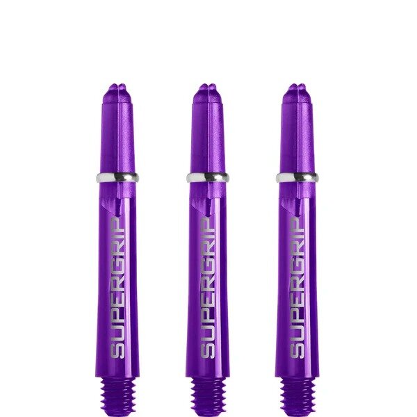 Harrows Supergrip Fusion X Shafts - Dart Shafts - Short - Purple