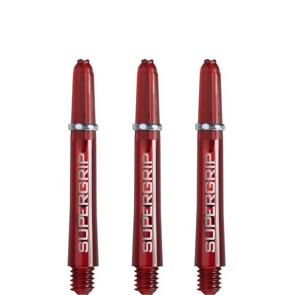Harrows Supergrip Fusion X Shafts - Dart Shafts - Short - Red