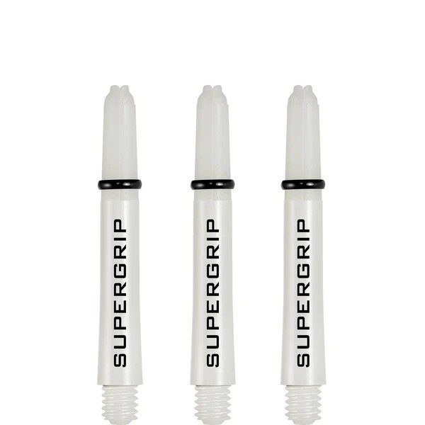 Harrows Supergrip Fusion X Shafts - Dart Shafts - Short - White