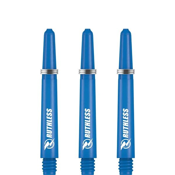 Ruthless RX - Ruthless Deflectagrip Dart Shafts - Inbetween -Nylon-Blue