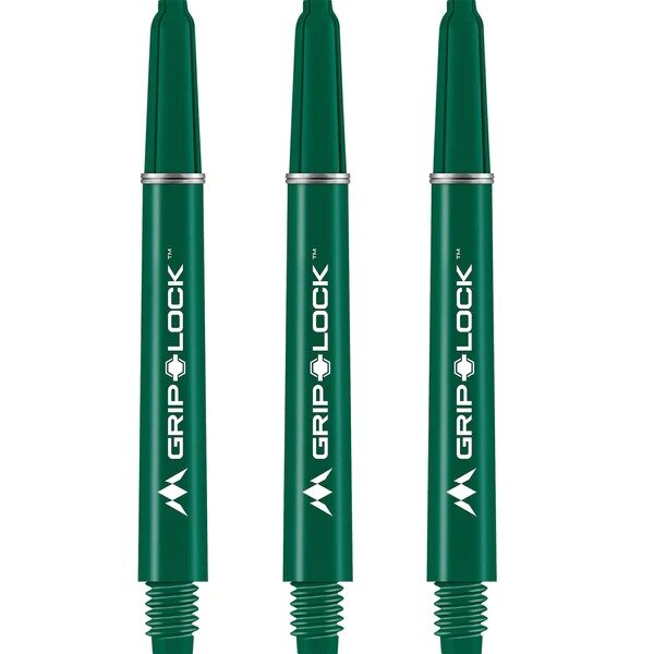 Mission GripLock Shafts - Dart Shafts - Medium - Green