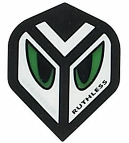 Ruthless - Eyes - Dart Flights - 100 Micron - No2 - Std - Green Eyes