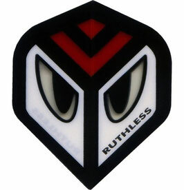 Ruthless - Eyes - Dart Flights - 100 Micron - No2 - Std - Red Head