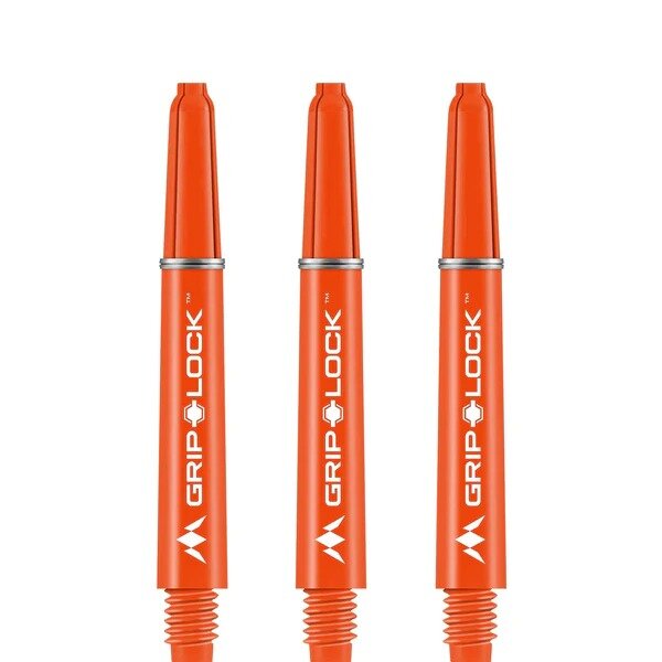 Mission GripLock Shafts - Dart Shafts - Inbetween - Orange