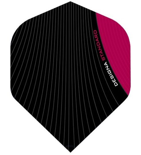 Designa Infusion Dart Flights - 100 Micron - Std - Pink