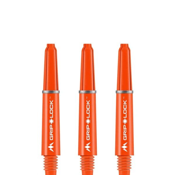 Mission GripLock Shafts - Dart Shafts - Short - Orange