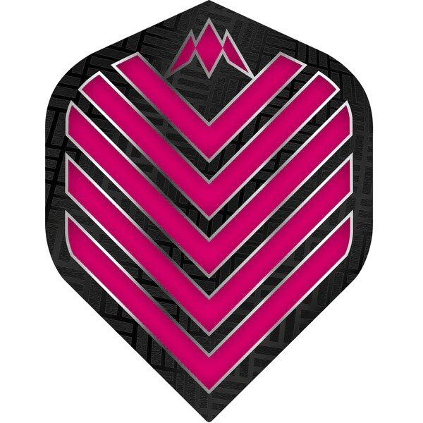 Mission Admiral Dart Flights - 100 Micron - No2 -STD - Pink