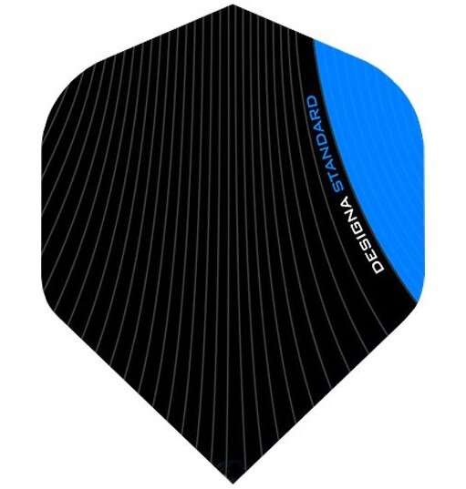 Designa Infusion Dart Flights - 100 Micron - Std - Blue