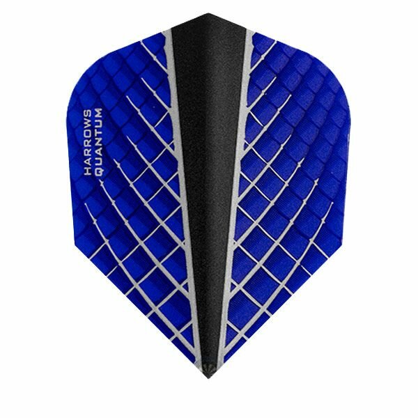 Harrows Quantum X Dart Flights - 100 Micron - Std - Blue