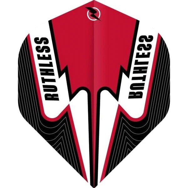 Ruthless - Power Surge - Dart Flights - No2 - Std - Red