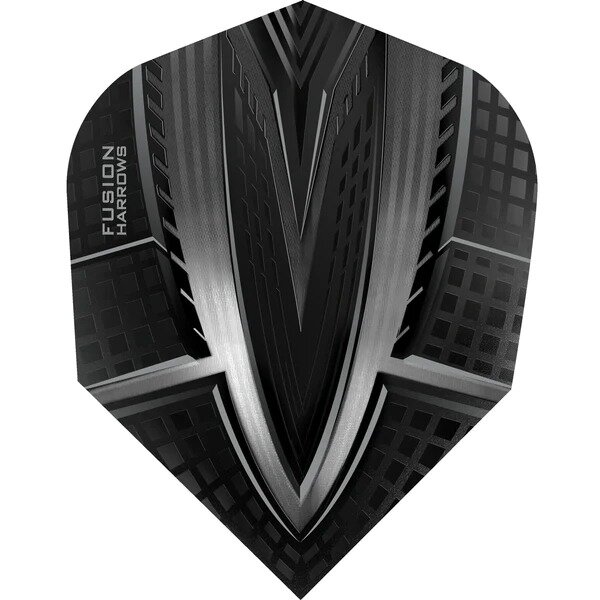 Harrows Fusion Dart Flights - 100 Micron - No6 - Std - Smokey