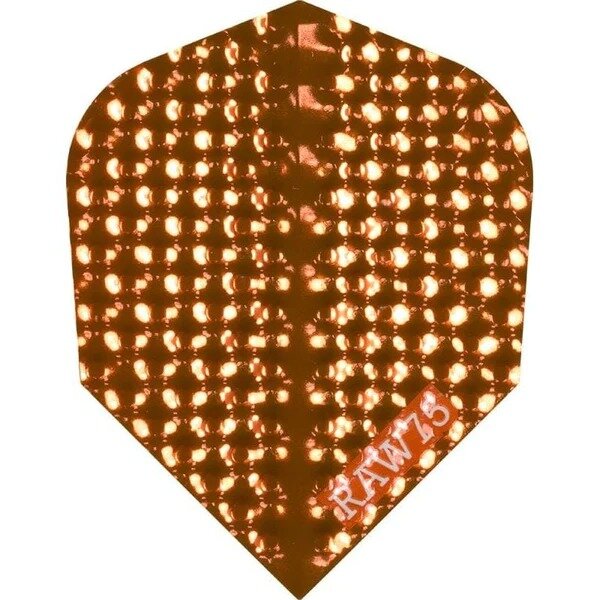 Designa Dart Flights - Raw 75 - 75 Micron - Std - Dimplex - Bronze