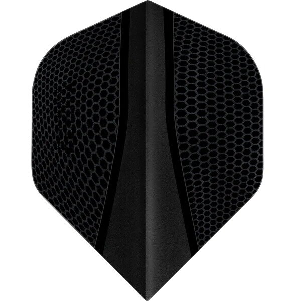 Harrows Retina-X Dart Flights - 100 micron - No2 - Std - Black