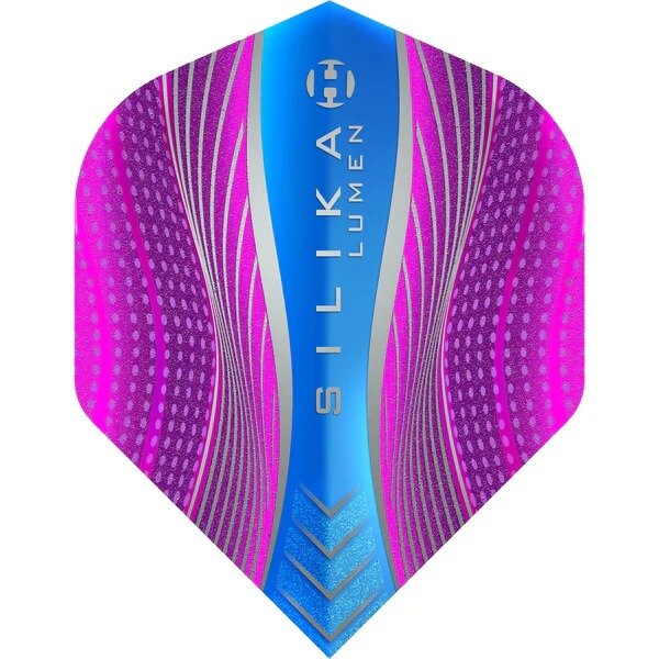 Harrows Silika Dart Flights - Tough Crystaline Coated - 100 micron - Std - No2 - Pink