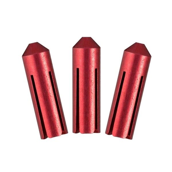 Harrows Flight Protectors - Anodised Aluminium - Red