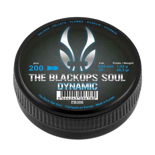 Black Ops - THE BLACK OPS SOUL | 200ST | Sharp 5.52 mm 1.32 gram - 20.30 grain