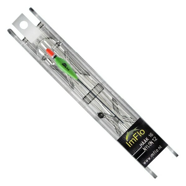 Imflo | Tuigje | Dobber 0.2 gram | Haak 16 | &Oslash; 0.12