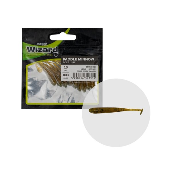 WIZARD | PADDLE MINNOW | 5 cm - 10 stuks | Motoroil