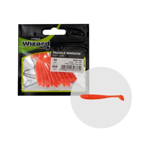 WIZARD | PADDLE MINNOW | 5 cm - 10 stuks | Red
