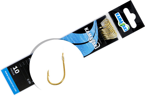 KAMASAKI | ONDERLIJNENBOEKJE | 10 PCS  | HAAK 4 | CHINU-GOLD
